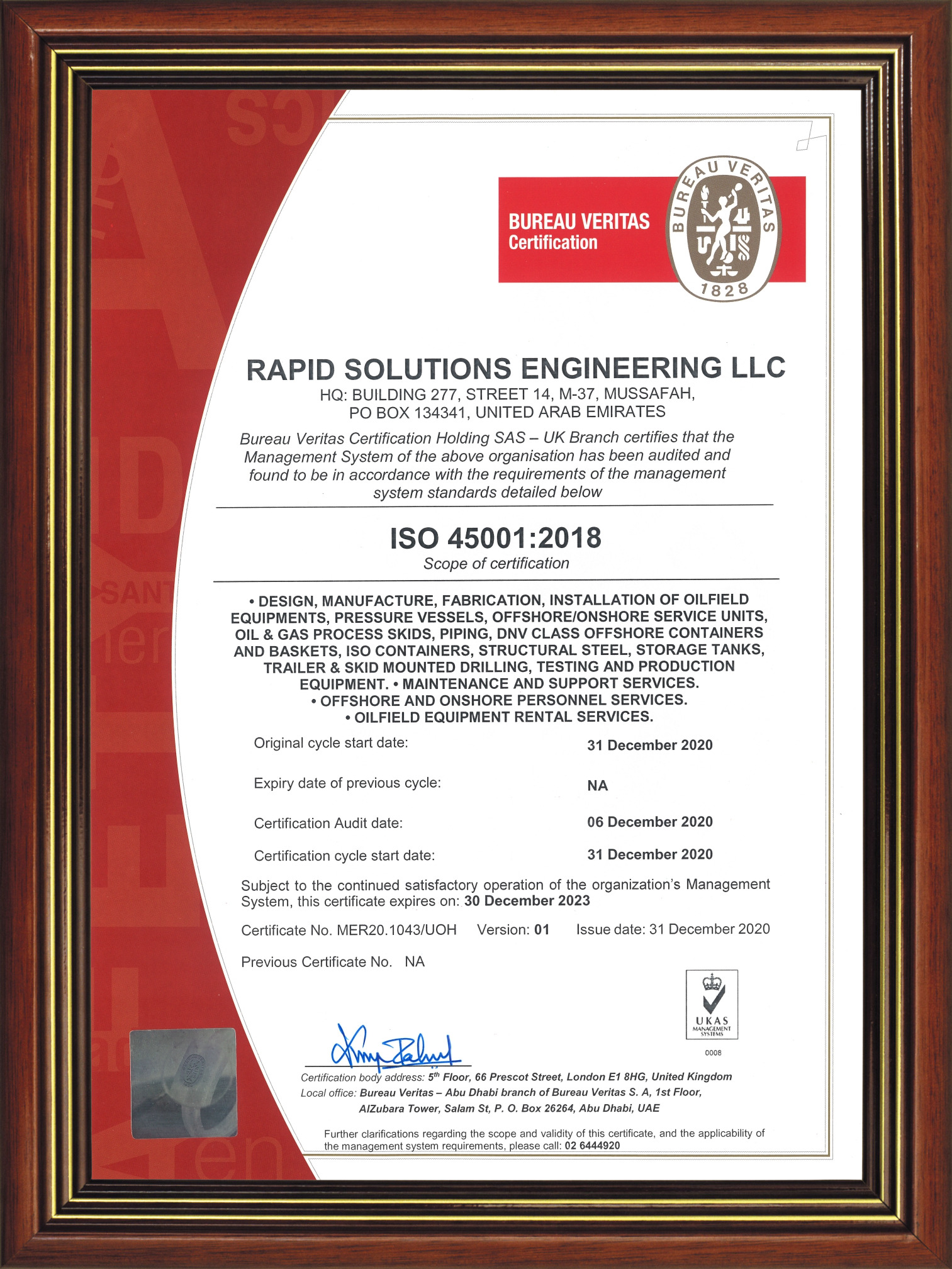 ISO 45001-2018