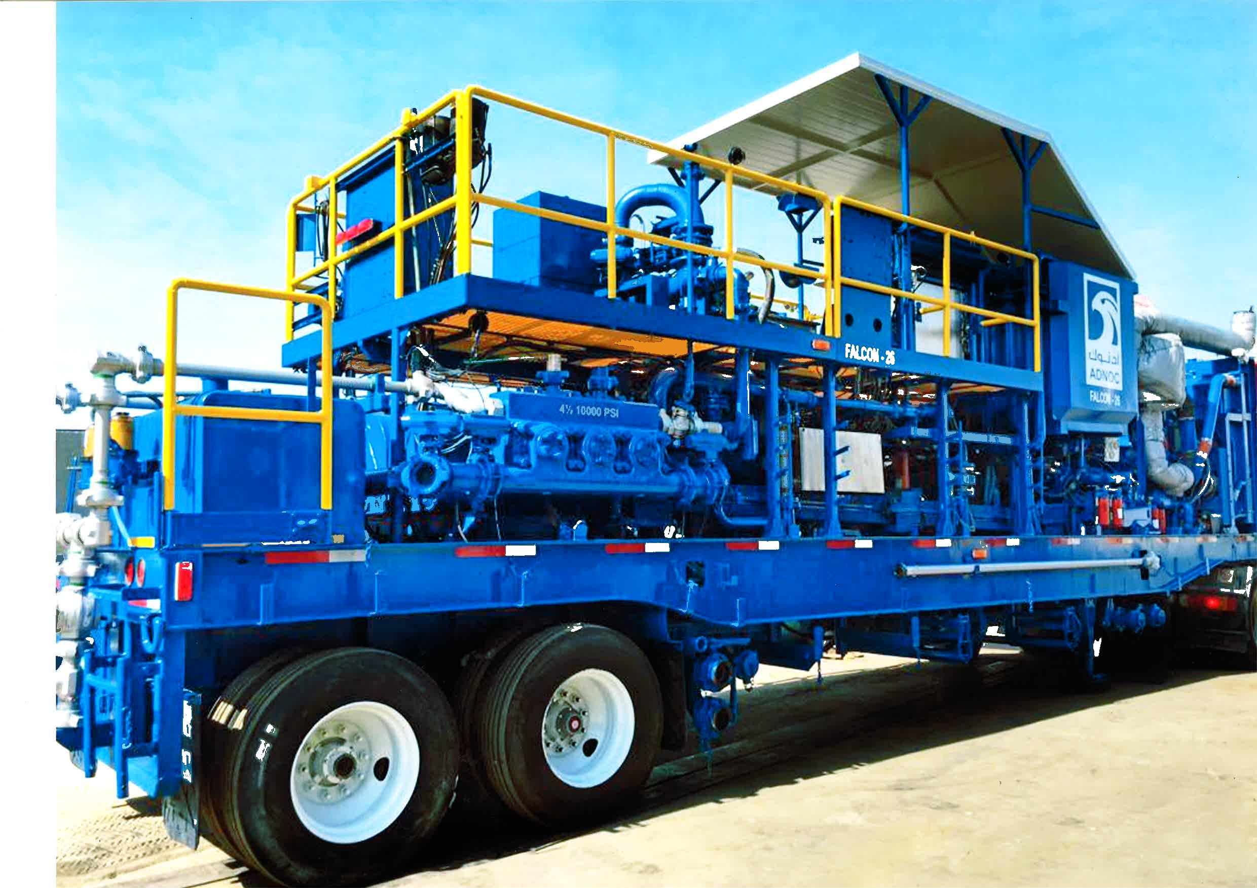 trailer mounted cement units